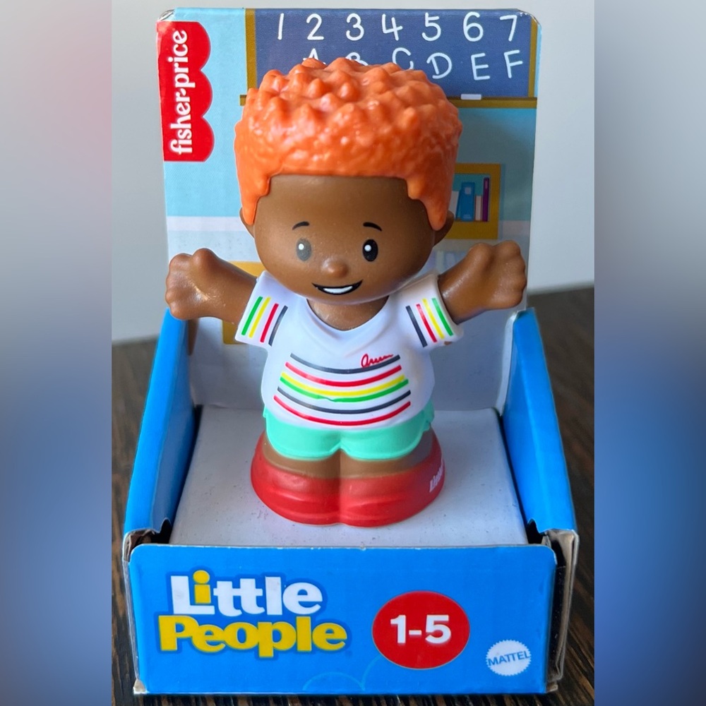 Fisher-Price Little People Archer Figure, Red Hair NEW